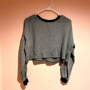 Wild fable cropped sweater